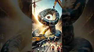 Found a python wrapped tightly around my excavator | Elep This  #youtubeshorts #shorts #animals