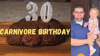 Birthday Cake Carnivore Diet Style