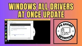 How to Update All Drivers at Once in Windows 10