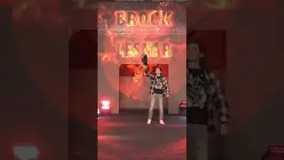 Attempting Brock Lesnar&rsquo;s Entrance - Wrestlemania Axxess 2022