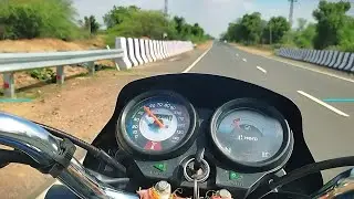 Spelndor plus bike on road review। splendor plus bike on high ways 