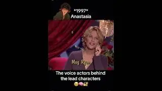 *1997* ANASTASIA&bull; Voice actors.