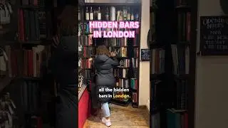 🤫SECRET HIDDEN BARS IN LONDON! #secretbars #speakeasy #londonbar #london