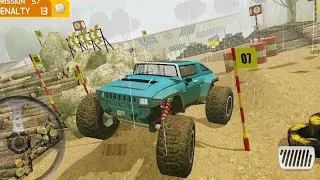 Hummer HX On Tough Roads - 4x4 Dirt Offroad Parking - Android Gameplay HD