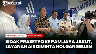 Sidak Prasetyo ke PAM Jaya Jakut, Layanan Air Diminta Nol Gangguan