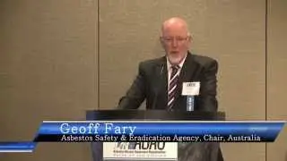 2015 ADAO AAPC: Geoff Fary: &ldquo;Asbestos Safety and Eradication Agency