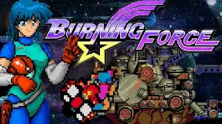 Burning Force (Sega Genesis) Game Playthrough Retro game