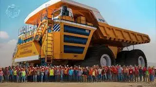 Most Impressive, Biggest, And Powerful Dump Trucks You Got To See | Extremely Powerful Machines