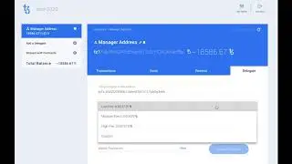 Delegating your tez using Galleon