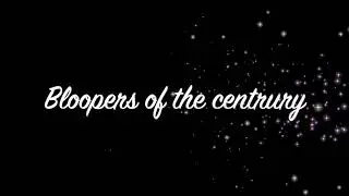 Bloopers of 2021 (Casting Call Club project auditions)