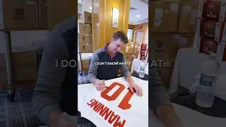 Tom Brady Sends Eli Manning a Heartfelt Message on a Signed Jersey