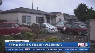 FEMA issues fraud warning