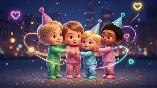 Boom Boom Balloon Parade | Fun Party Song for Kids | Cheerful Toddler Rhyme