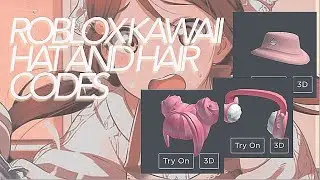 Kawaii ROBLOX Hairs/Accessories codes!! ;D