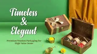 Timeless & Elegant: The Beauty of Premium Wooden Packaging