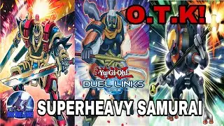 SUPERHEAVY SAMURAI DUEL LINKS : EASY ONE TURN KILL WITH BIG BENKEI!!