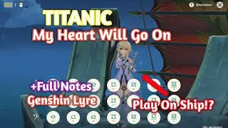 My Heart Will Go On | Genshin Harp Cover [ Genshin Impact Windsong Lyre ]
