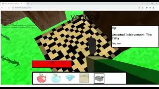 Showcasing my poorly optimized Minecraft clone