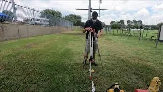 Setup theodolite & balancing