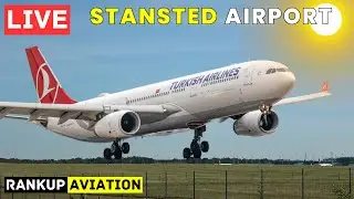 🔴STANSTED Airport Live | Plane Spotting #liveairport #planespotting #livestream
