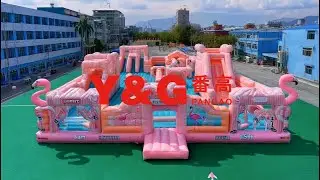 Giant Inflatable Indoor Theme Park: The Flamingo Paradise &ndash; Where Pink Meets Play!