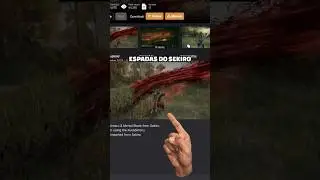 Jogando Sekiro no Elden Ring #shorts #gaming