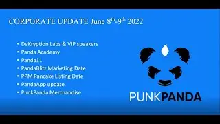Срочные новости от Punk Panda и Panda Farm. Назначена точная дата листинга PPM и решение с AppStore.