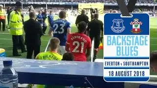 BACKSTAGE BLUES: EVERTON V SOUTHAMPTON | TUNNEL CAM, DUGOUT CAM + MORE!