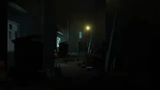 Blender Alleyway Concept Art #shorts