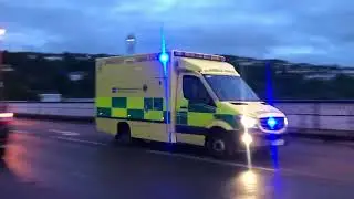 Northern Ireland Ambulance Service Responding to an Incident In Derry/Londonderry