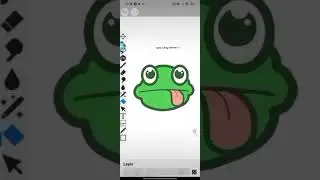 make a frog with me :#artwork #cute #green #sticker #frog