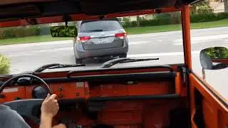 1973 Volkswagen Thing Typ 181 Driving Video