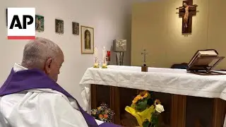 Vatican releases first photograph of pope in more than a month I AP Explains