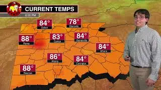 Thursday August 31, 2023 Evening Weather Forecast Athens, Georgia
