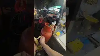 Ultra Thin Giant Fruit Pancake Street Show Attracts Crowds Make Money