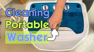 Как почистить портативную стиральную машину (шаг за шагом)