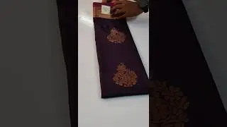 Festival special beautiful semi silk KANJIVARAM SAREE #diwali #wedding #silkfabric #shortsfeed #zari