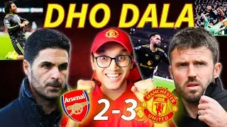 REACTION! ARSENAL 2-3 MAN UNITED! CARRICK BEATS ARTETA! CUNHA, DORGU, MBEUMO SCORE! MAN UNITED NEWS