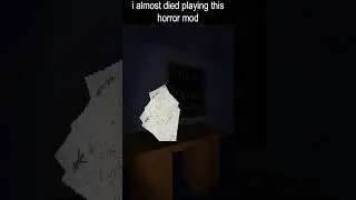 I almost choked playing this baldi horror mod... #baldi #horrorgaming #scary