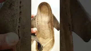 BIRKENSTOCK LEATHER CHAPPAL CLEANING POLISH DONE BY NAGESH AT SHIVARAJ FOOTWEAR JUBILEE HILLS HYD 🤗