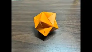 折り紙のくす玉を12枚で作る作り方