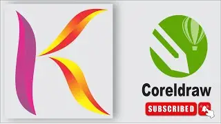 Coreldraw 2018 Tutorial - Letter K Logo Design