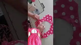Como fazer CORPO DE VESTIDO INFANTIL COM LASTEX _AULA DE COSTURA 