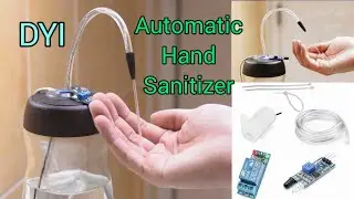 Automatic Hand Sanitizer || Hand Sanitizer Dispenser@TechnoTopics