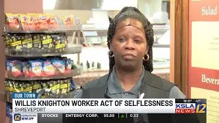 Willis Knighton employee’s dedication after car fire inspires coworkers