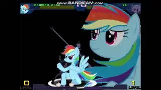 CARTOON FIGHTERS: RAINBOW DASH VS 2B