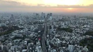 Tokyo Sunset Timelapse-Mori Tower
