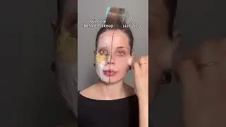 Skincare before makeup vs no skin prep 😍