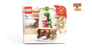 Lego Limited Edition 40223 Snowglobe Christmas Holiday 2016