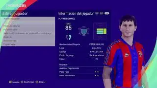 Mark Peter Gertruda Andreas van Bommel - PES Clasico (Face, Body& Stats)